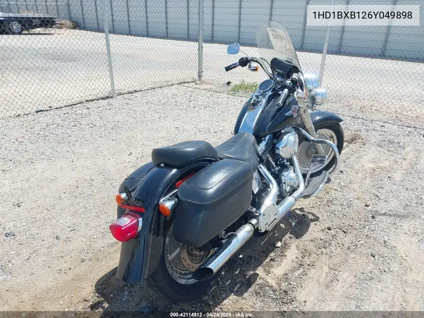 2006 Harley-Davidson Flstfi VIN: 1HD1BXB126Y049898 Lot: 42114912