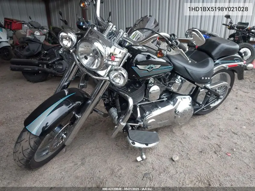 2008 Harley-Davidson Flstf VIN: 1HD1BX5198Y021028 Lot: 42320846
