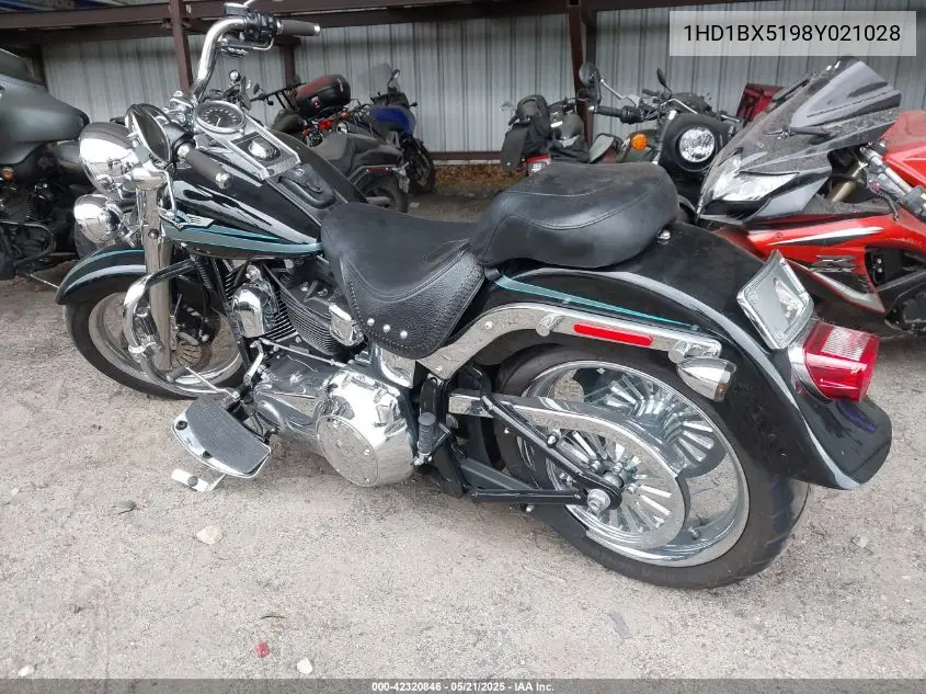 2008 Harley-Davidson Flstf VIN: 1HD1BX5198Y021028 Lot: 42320846