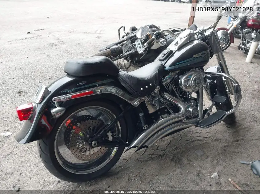 2008 Harley-Davidson Flstf VIN: 1HD1BX5198Y021028 Lot: 42320846