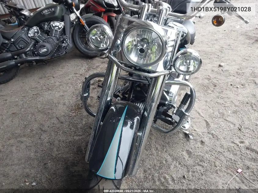 2008 Harley-Davidson Flstf VIN: 1HD1BX5198Y021028 Lot: 42320846