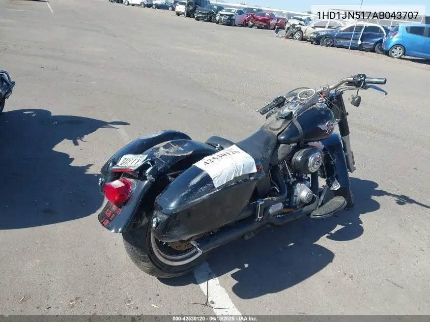 2010 Harley-Davidson Flstfb VIN: 1HD1JN517AB043707 Lot: 42530120