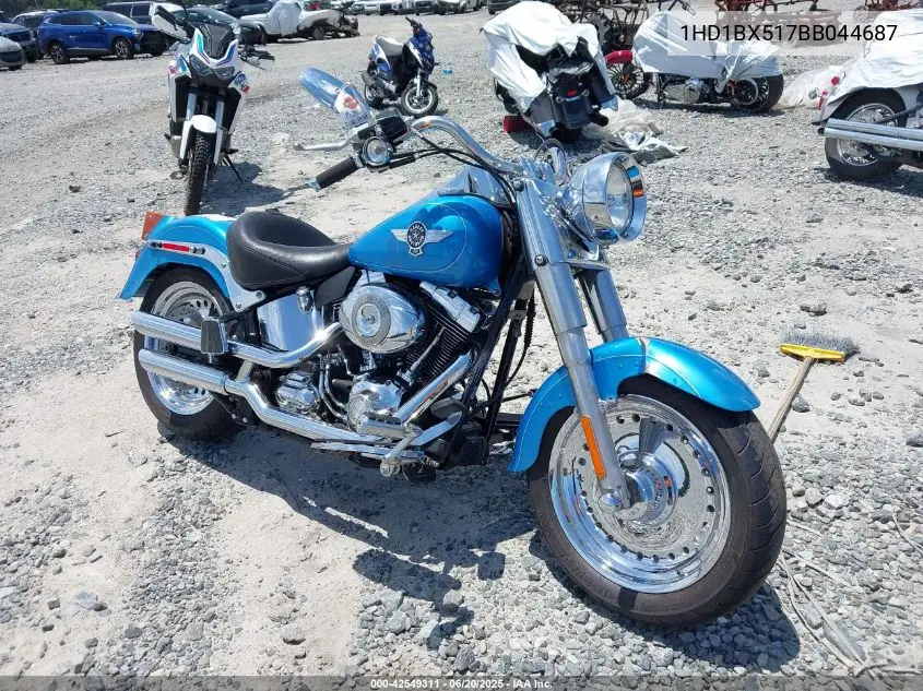 2011 Harley-Davidson Flstf VIN: 1HD1BX517BB044687 Lot: 42549311