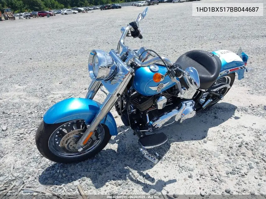 2011 Harley-Davidson Flstf VIN: 1HD1BX517BB044687 Lot: 42549311