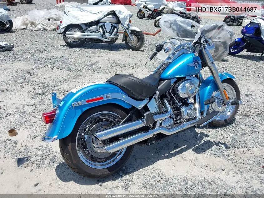 2011 Harley-Davidson Flstf VIN: 1HD1BX517BB044687 Lot: 42549311