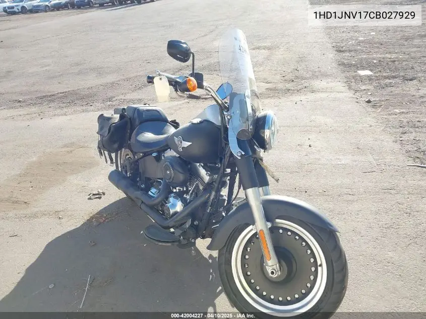 2012 Harley-Davidson Flstfb Fatboy Lo VIN: 1HD1JNV17CB027929 Lot: 42004227
