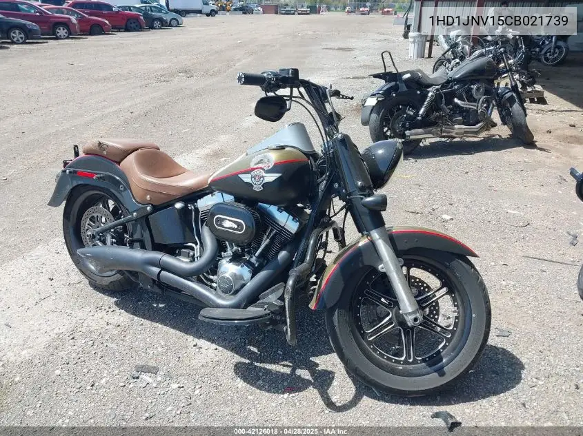2012 Harley-Davidson Flstfb Fatboy Lo VIN: 1HD1JNV15CB021739 Lot: 42126018
