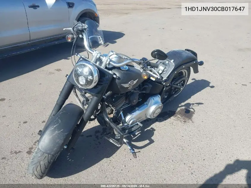 1hd1jnv30cb017647 1HD1JNV30CB017647 2012 Harley-Davidson Flstfb Fatboy Lo