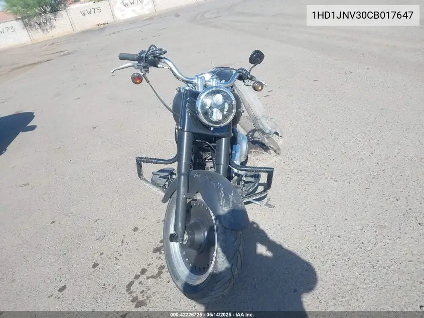 1hd1jnv30cb017647 1HD1JNV30CB017647 2012 Harley-Davidson Flstfb Fatboy Lo