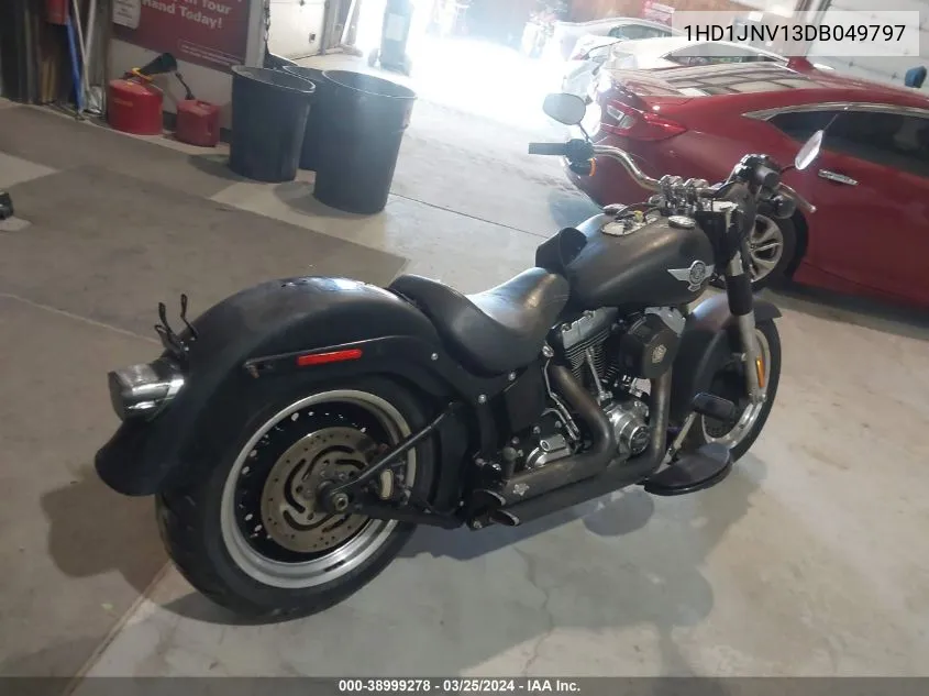 2013 Harley-Davidson Flstfb Fatboy Lo VIN: 1HD1JNV13DB049797 Lot: 38999278