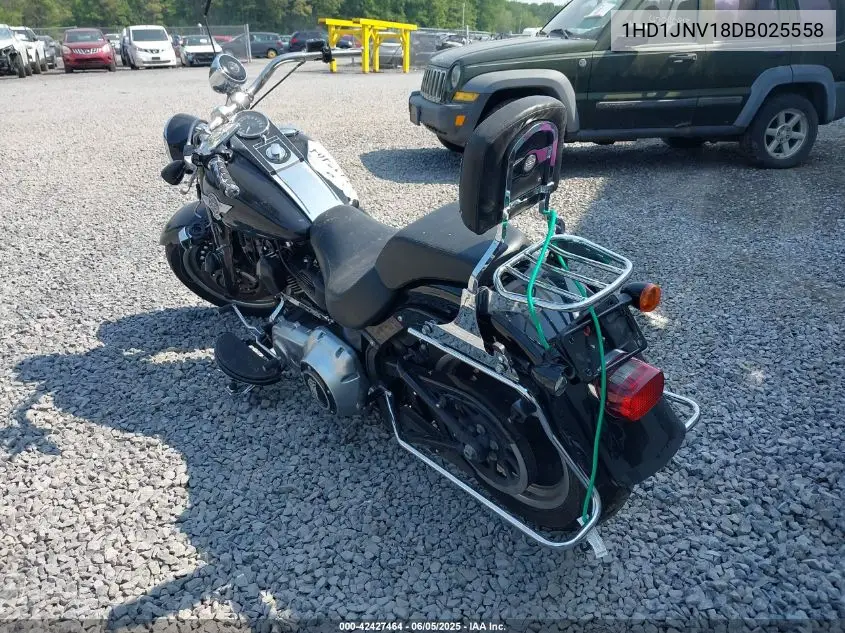 2013 Harley-Davidson Flstfb Fatboy Lo VIN: 1HD1JNV18DB025558 Lot: 42427464