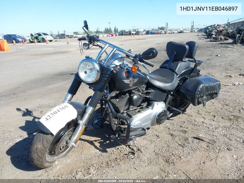 2014 Harley-Davidson Flstfb Fatboy Lo VIN: 1HD1JNV11EB046897 Lot: 42304369