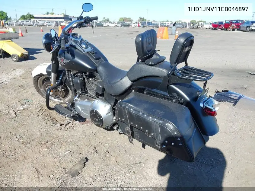 2014 Harley-Davidson Flstfb Fatboy Lo VIN: 1HD1JNV11EB046897 Lot: 42304369