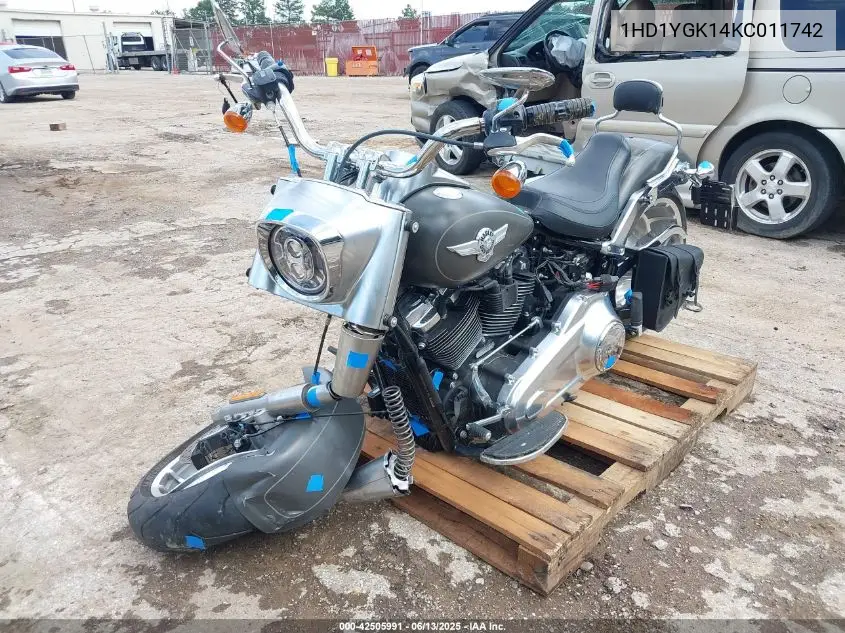 2019 Harley-Davidson Flfbs VIN: 1HD1YGK14KC011742 Lot: 42505991