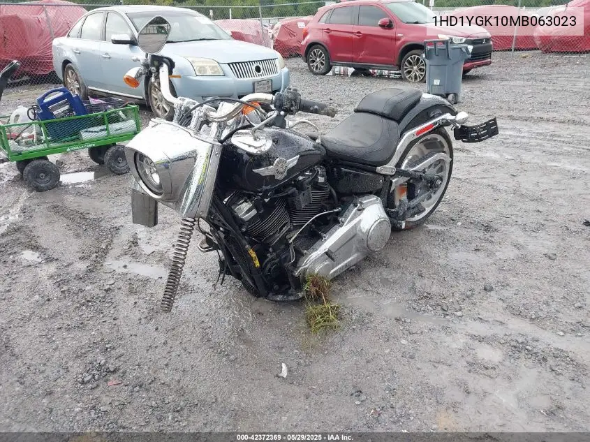 2021 Harley-Davidson Flfbs VIN: 1HD1YGK10MB063023 Lot: 42372369