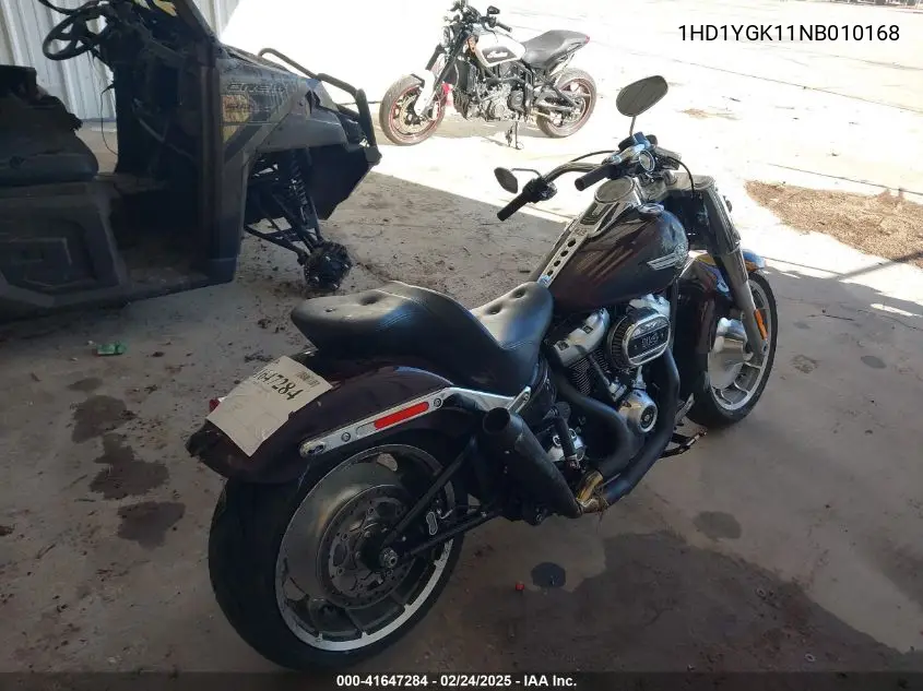 2022 Harley-Davidson Flfbs VIN: 1HD1YGK11NB010168 Lot: 41647284