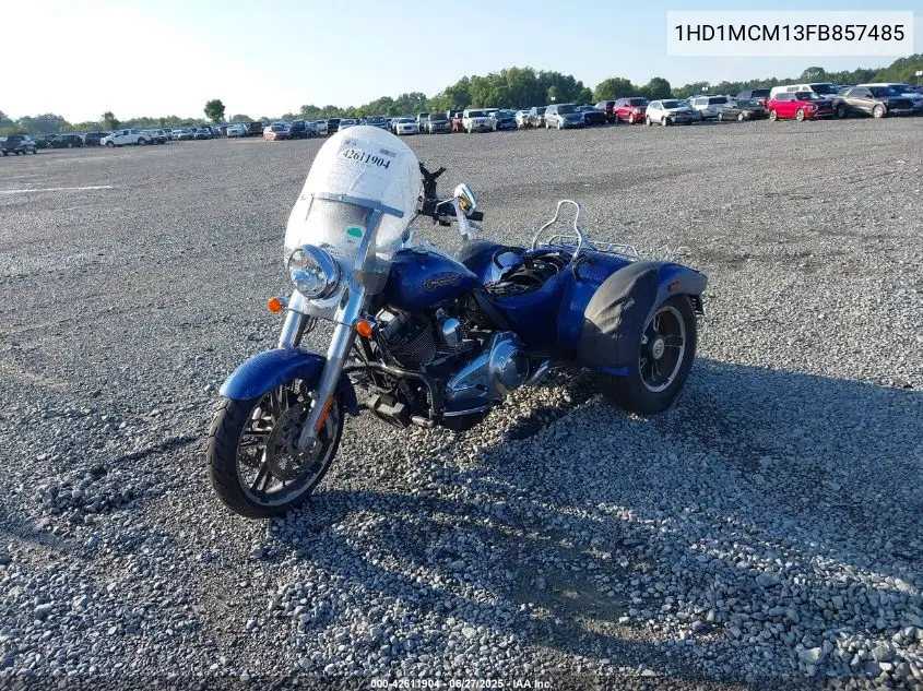 2015 Harley-Davidson Flrt Free Wheeler VIN: 1HD1MCM13FB857485 Lot: 42611904