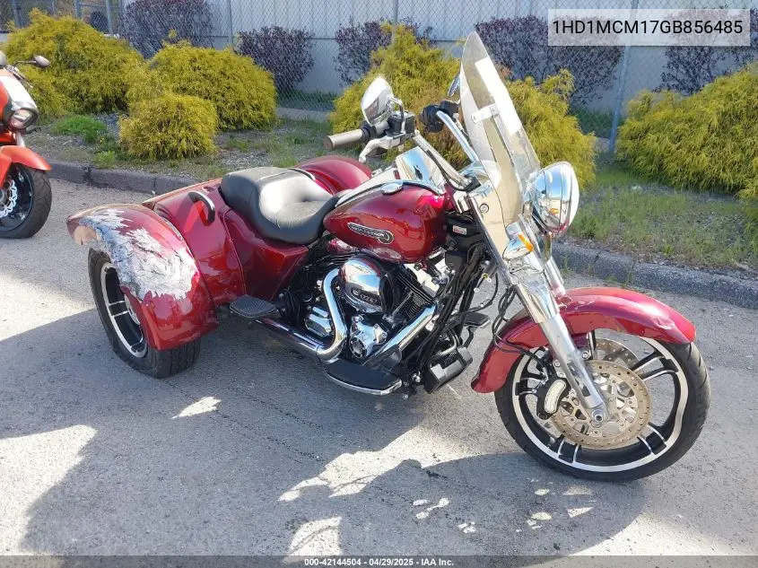 2016 Harley-Davidson Flrt Free Wheeler VIN: 1HD1MCM17GB856485 Lot: 42144504