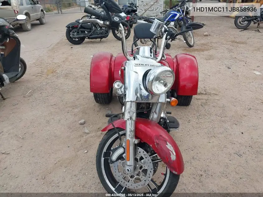 2018 Harley-Davidson Flrt Free Wheeler VIN: 1HD1MCC11JB858936 Lot: 42247708