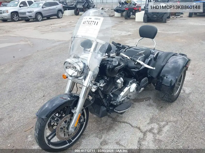 2019 Harley-Davidson Flrt VIN: 1HD1MCP13KB860148 Lot: 41712711