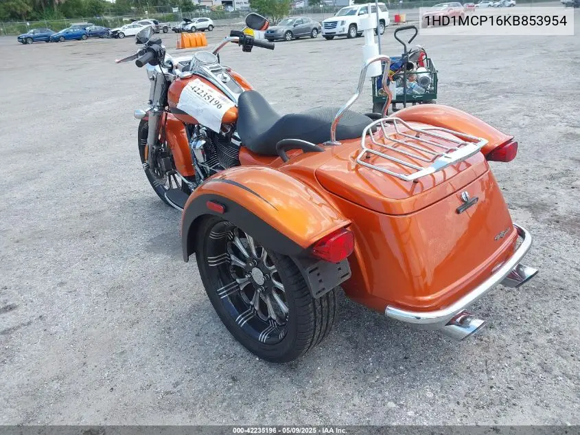 2019 Harley-Davidson Flrt VIN: 1HD1MCP16KB853954 Lot: 42235196