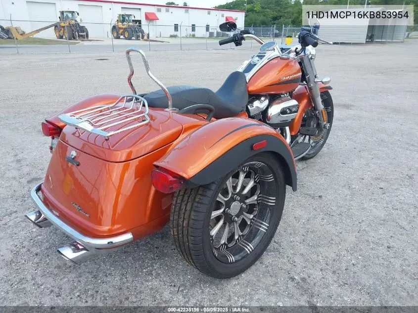 2019 Harley-Davidson Flrt VIN: 1HD1MCP16KB853954 Lot: 42235196