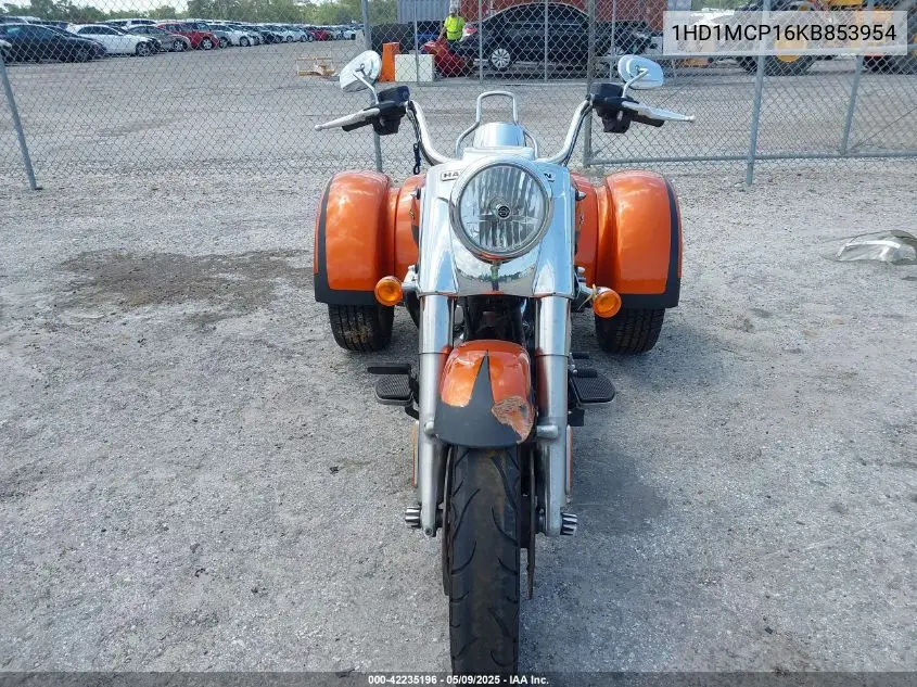 2019 Harley-Davidson Flrt VIN: 1HD1MCP16KB853954 Lot: 42235196