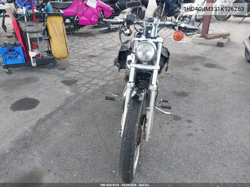 2001 Harley-Davidson Xl883 C VIN: 1HD4CJM331K126263 Lot: 42374310