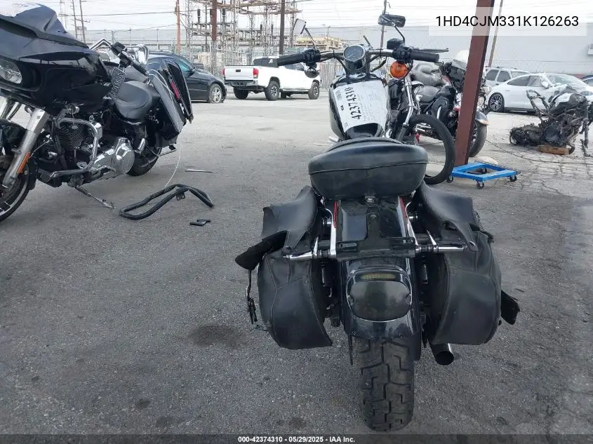 2001 Harley-Davidson Xl883 C VIN: 1HD4CJM331K126263 Lot: 42374310