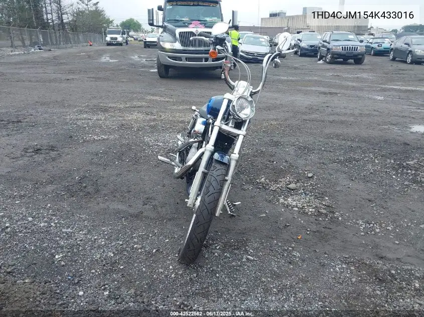 2004 Harley-Davidson Xl883 C VIN: 1HD4CJM154K433016 Lot: 42522562