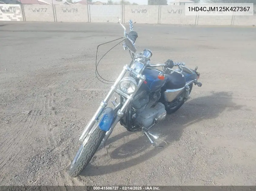 2005 Harley-Davidson Xl883 C VIN: 1HD4CJM125K427367 Lot: 41586727