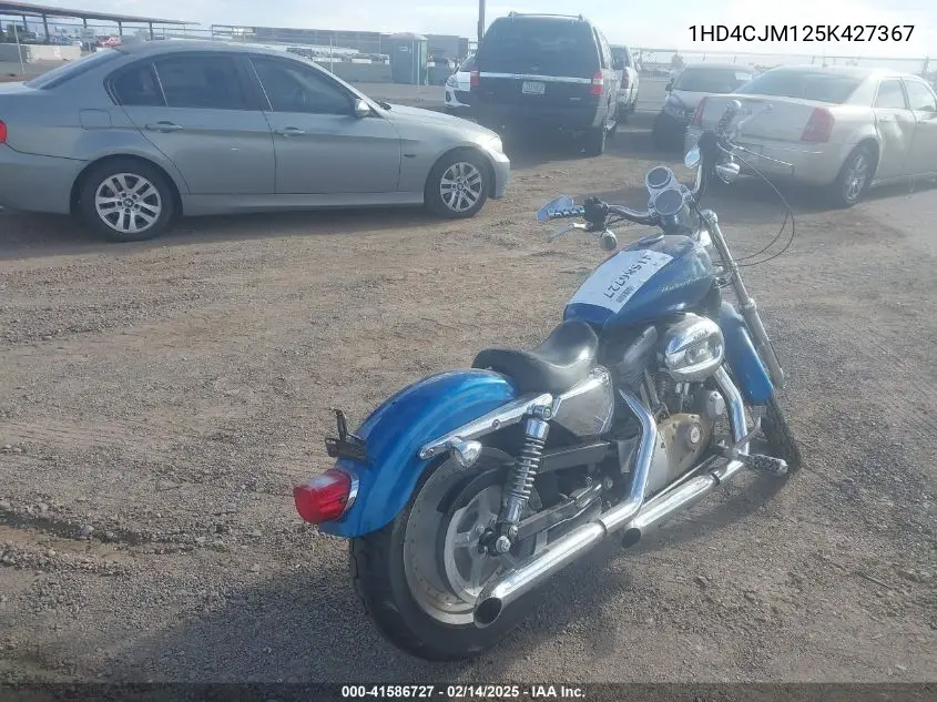 2005 Harley-Davidson Xl883 C VIN: 1HD4CJM125K427367 Lot: 41586727