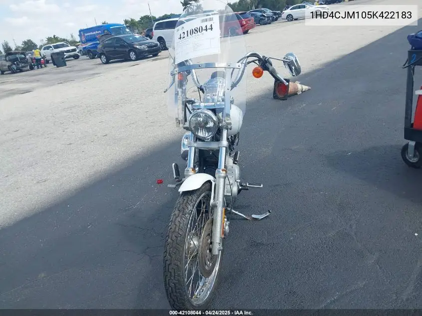 2005 Harley-Davidson Xl883 C VIN: 1HD4CJM105K422183 Lot: 42108044