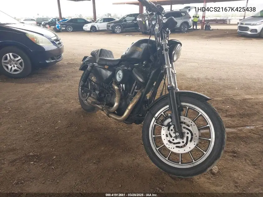 2007 Harley-Davidson Xl883 R VIN: 1HD4CS2167K425438 Lot: 41912681