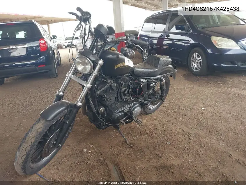 2007 Harley-Davidson Xl883 R VIN: 1HD4CS2167K425438 Lot: 41912681