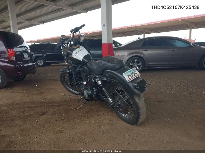 2007 Harley-Davidson Xl883 R VIN: 1HD4CS2167K425438 Lot: 41912681