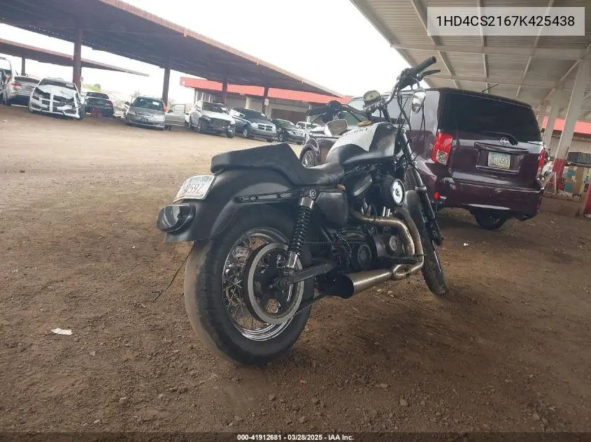 2007 Harley-Davidson Xl883 R VIN: 1HD4CS2167K425438 Lot: 41912681