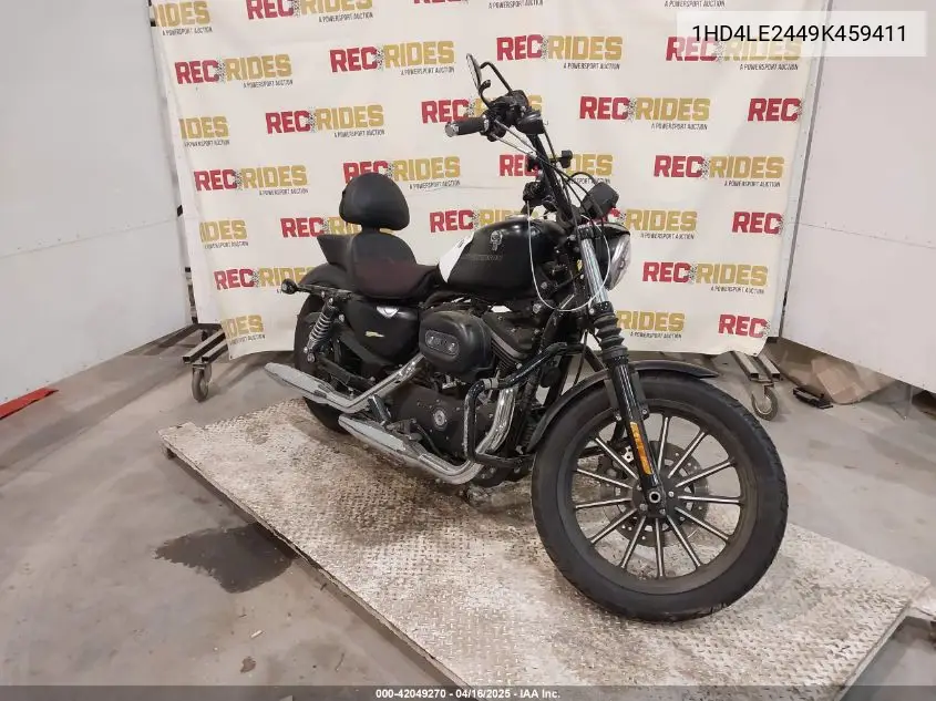 2009 Harley-Davidson Xl883 N VIN: 1HD4LE2449K459411 Lot: 42049270