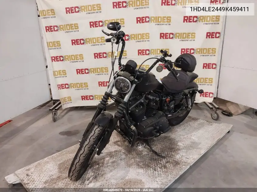 2009 Harley-Davidson Xl883 N VIN: 1HD4LE2449K459411 Lot: 42049270