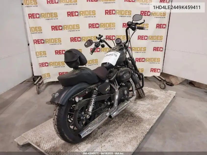 2009 Harley-Davidson Xl883 N VIN: 1HD4LE2449K459411 Lot: 42049270