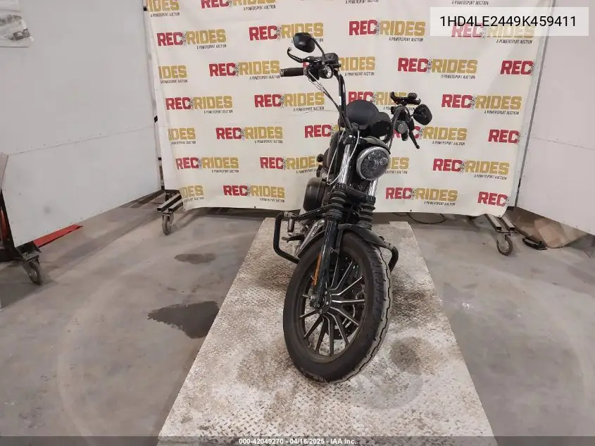 2009 Harley-Davidson Xl883 N VIN: 1HD4LE2449K459411 Lot: 42049270