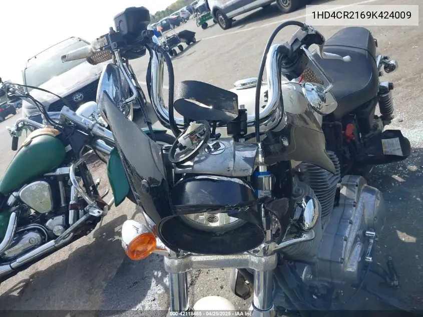2009 Harley-Davidson Xl883 L VIN: 1HD4CR2169K424009 Lot: 42118465