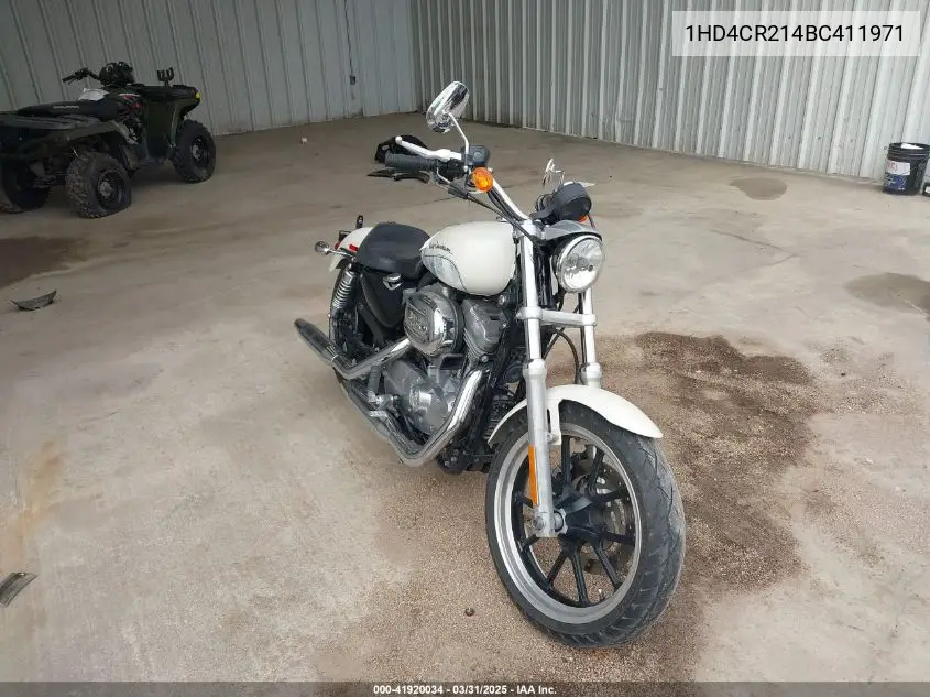2011 Harley-Davidson Xl883 L VIN: 1HD4CR214BC411971 Lot: 41920034