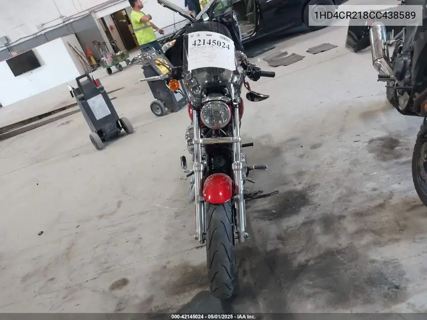 2012 Harley-Davidson Xl883 Superlow VIN: 1HD4CR218CC438589 Lot: 42145024