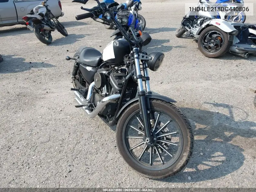 2013 Harley-Davidson Xl883 Iron 883 VIN: 1HD4LE218DC440806 Lot: 42418580