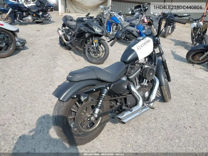 2013 Harley-Davidson Xl883 Iron 883 VIN: 1HD4LE218DC440806 Lot: 42418580