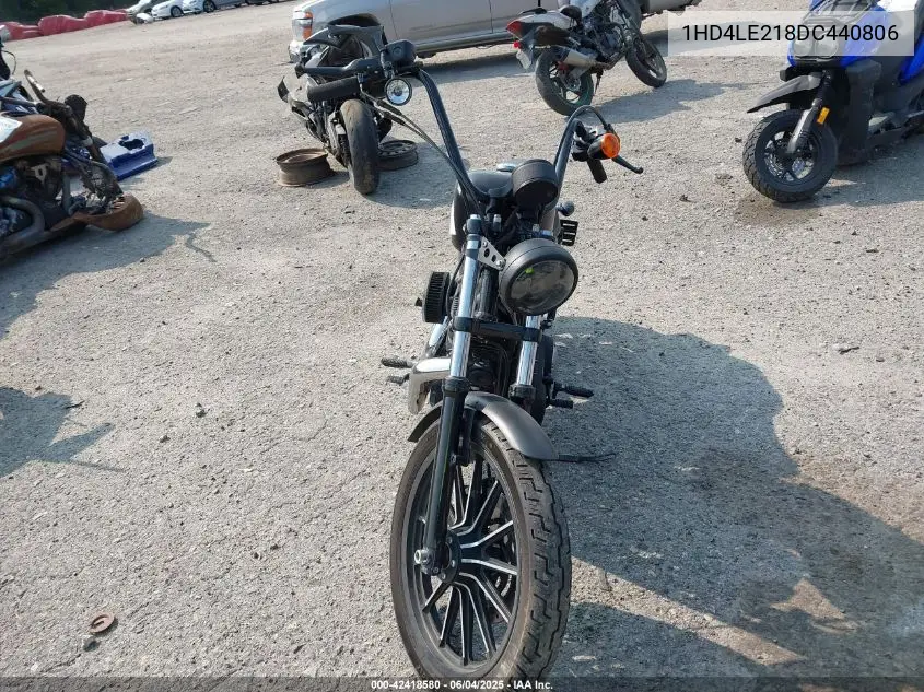 2013 Harley-Davidson Xl883 Iron 883 VIN: 1HD4LE218DC440806 Lot: 42418580