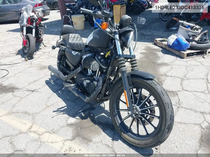 2013 Harley-Davidson Xl883 Iron 883 VIN: 1HD4LE233DC413336 Lot: 42531451