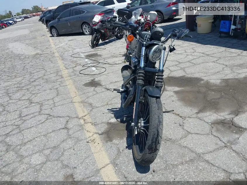 2013 Harley-Davidson Xl883 Iron 883 VIN: 1HD4LE233DC413336 Lot: 42531451