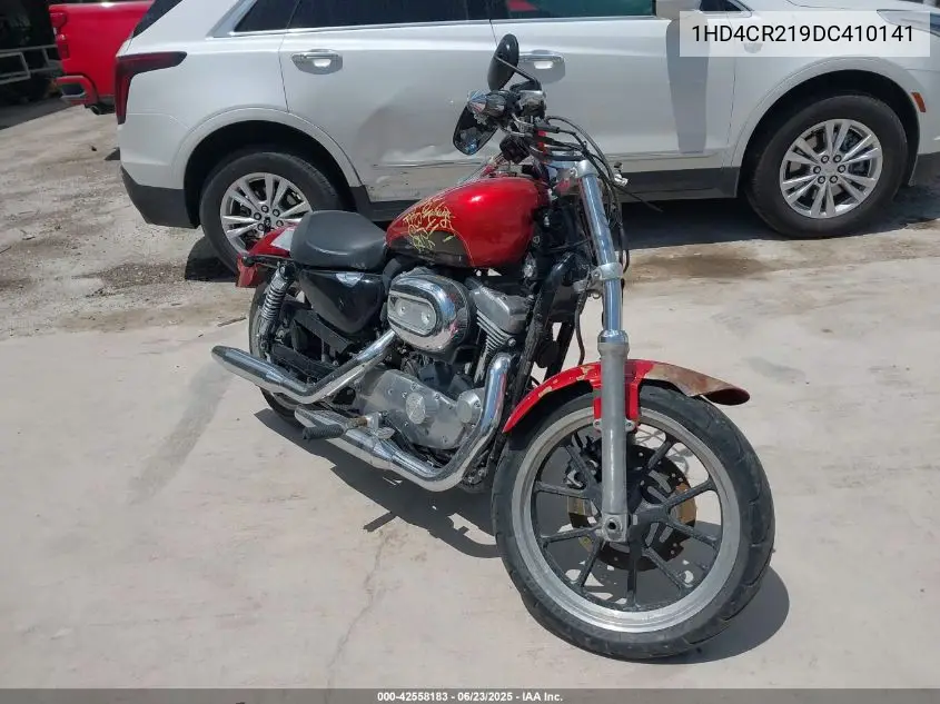 2013 Harley-Davidson Xl883 Superlow VIN: 1HD4CR219DC410141 Lot: 42558183